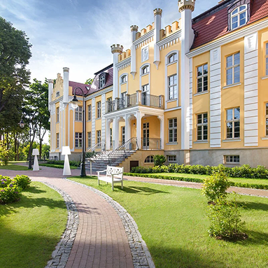 Quadrille Reverie elegant hotel building in Gdynia